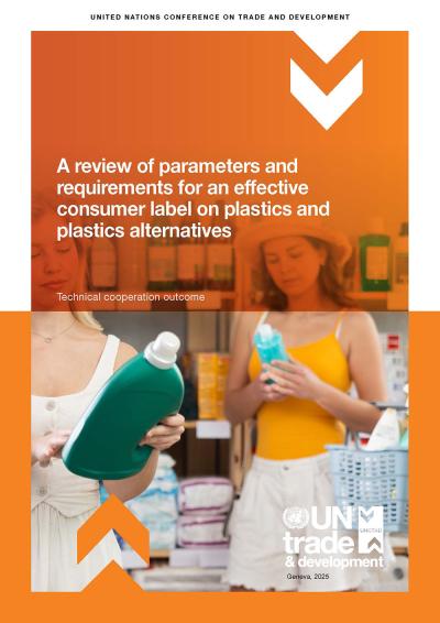 Cover for A review of parameters and requirements for an effective consumer label on plastics and plastics alternatives