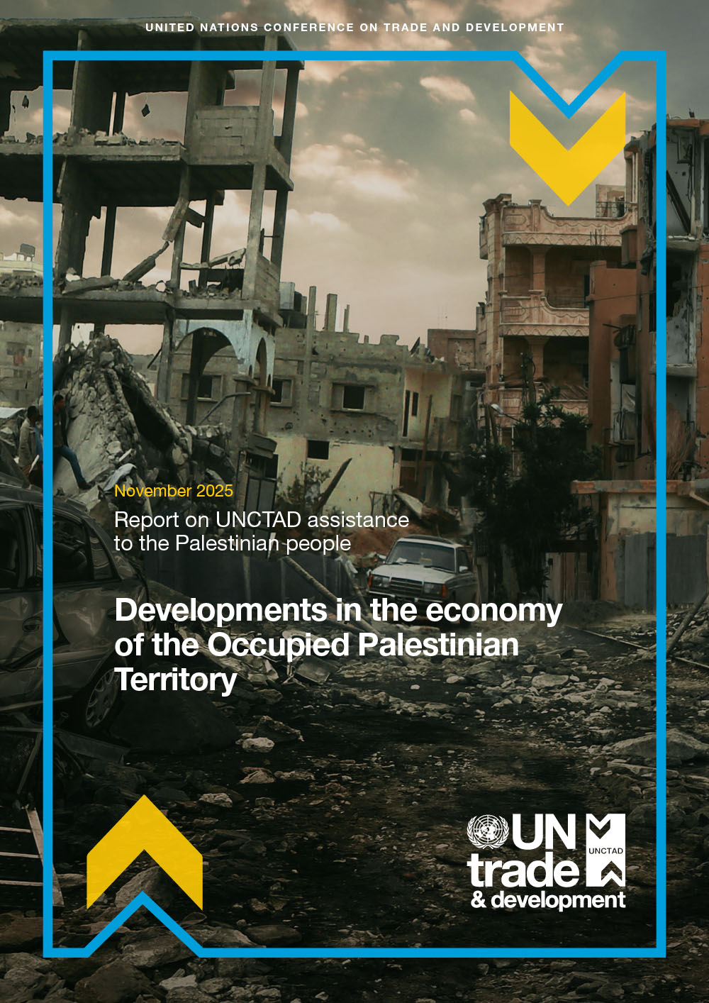 Cover of Report on UNCTAD assistance to the Palestinian people: Developments in the economy of the Occupied Palestinian Territory